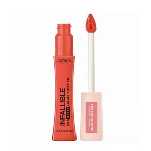 L'Oreal Infallible Les Macarons Scented Liquid Lipstick Mademoiselle Mango 826